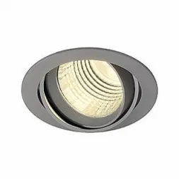 Светильник встраиваемый NEW TRIA ROUND DLMI 26Вт, 4000K, 2000lm, 60°, серебристый 113734