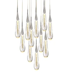 Подвесная люстра DeLight Collection Pour MD-023B-11 chrome