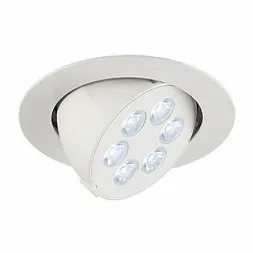 Светильник встраиваемый TRITON 6 GIMBLE PowerLED 6х1Вт, 4000K, 395lm, 25°, 350mA, белый 113620