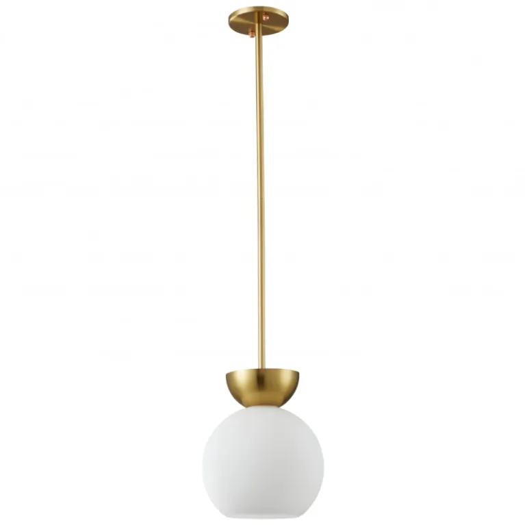 Подвесной светильник iLamp Mono P6079-1 GD+WH