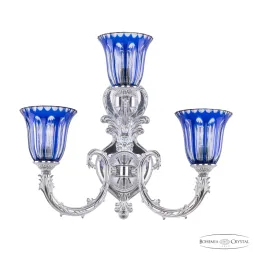 Бра Bohemia Ivele Florence 7109B16/2+1/210 NW P2 U Clear-Blue/H-1H