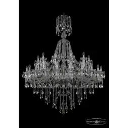 Подвесная люстра Bohemia Ivele 1415/24+12/530/XL-186/Ni