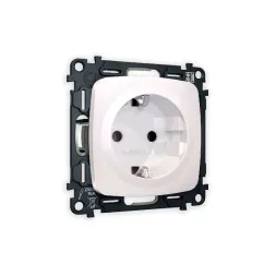 Комплект механизма розетки с/з на винтовых зажимах Ambrella Volt Omega MO206010