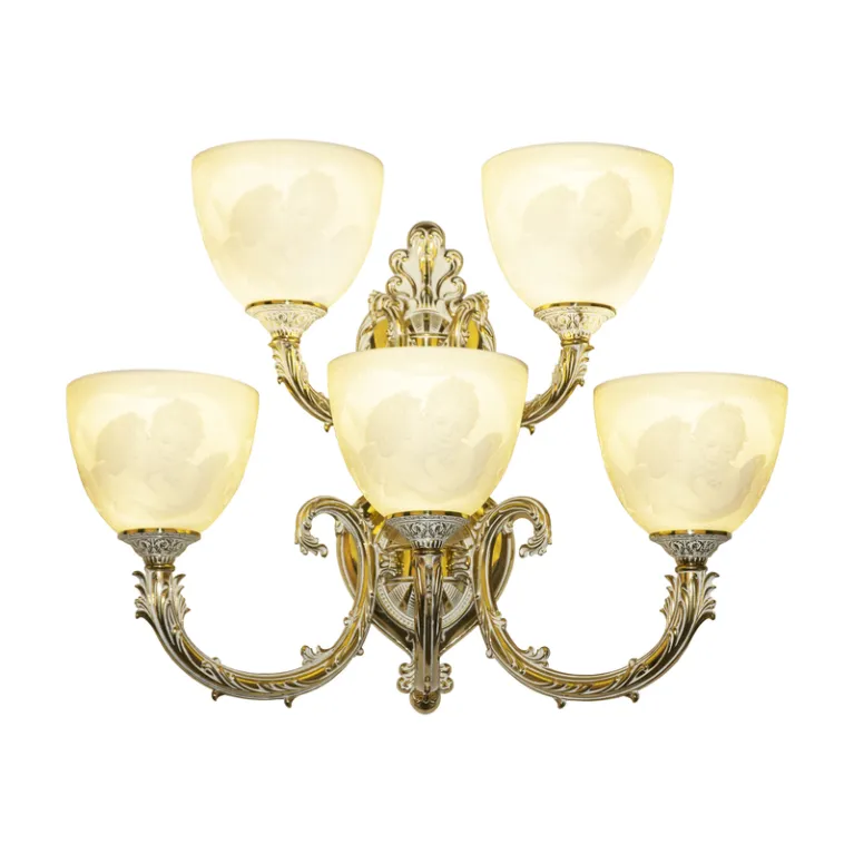 Бра Bohemia Ivele Florence 7109B16/3+2/210 GW P1 U Angel