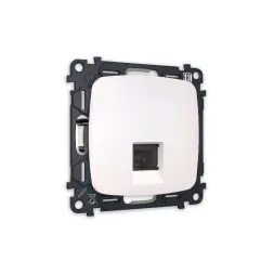 Комплект механизма компьютерной розетки RJ-45(8P8C) CAT6 со шторкой Ambrella Volt Omega MO212010