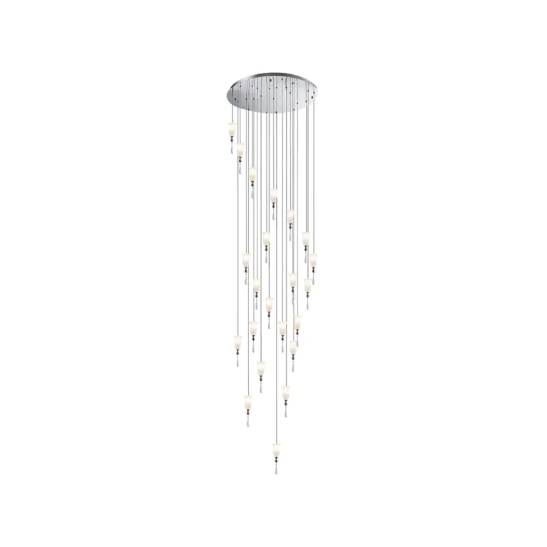 Подвесная люстра Newport 4812+10/S chrome М0069338