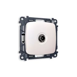 Комплект механизма TV розетки проходной 5-1000 MHz 4dB Ambrella Volt Omega MO213030