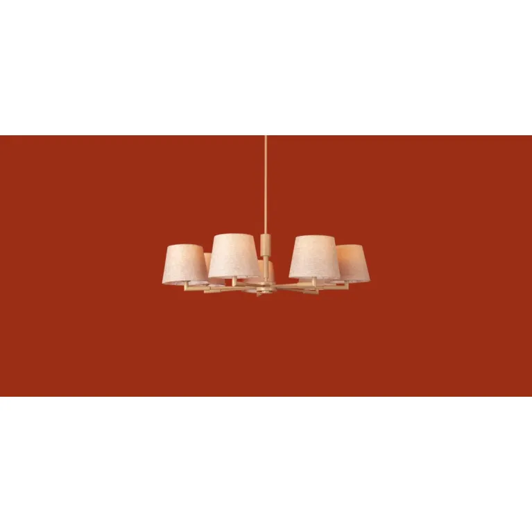 Люстра на штанге Freya Butler FR2057PL-07BG