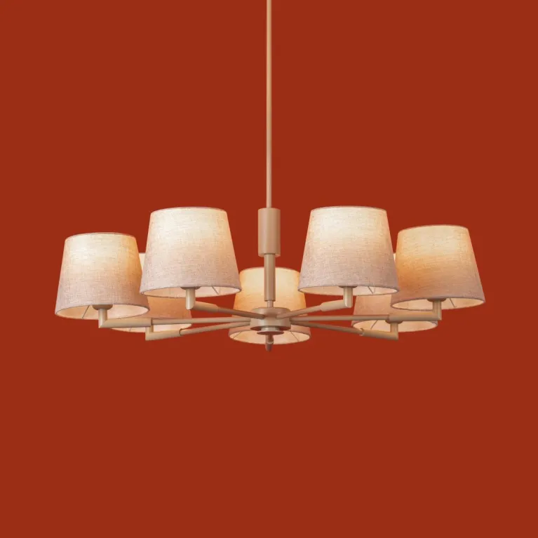 Люстра на штанге Freya Butler FR2057PL-07BG