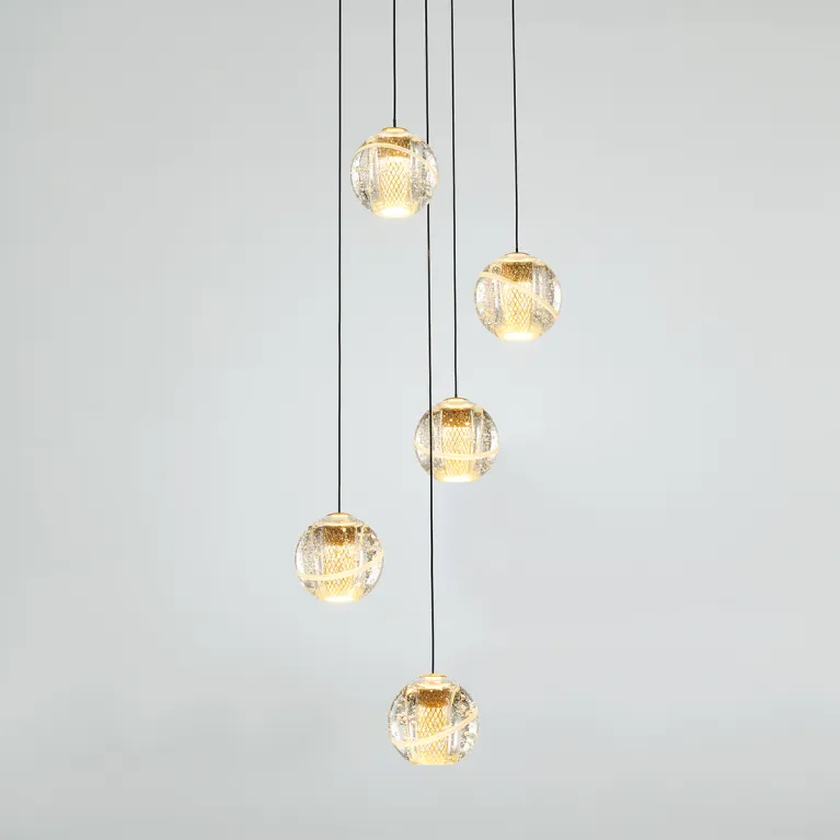 Каскадная люстра DeLight Collection MD22001052-5A gold