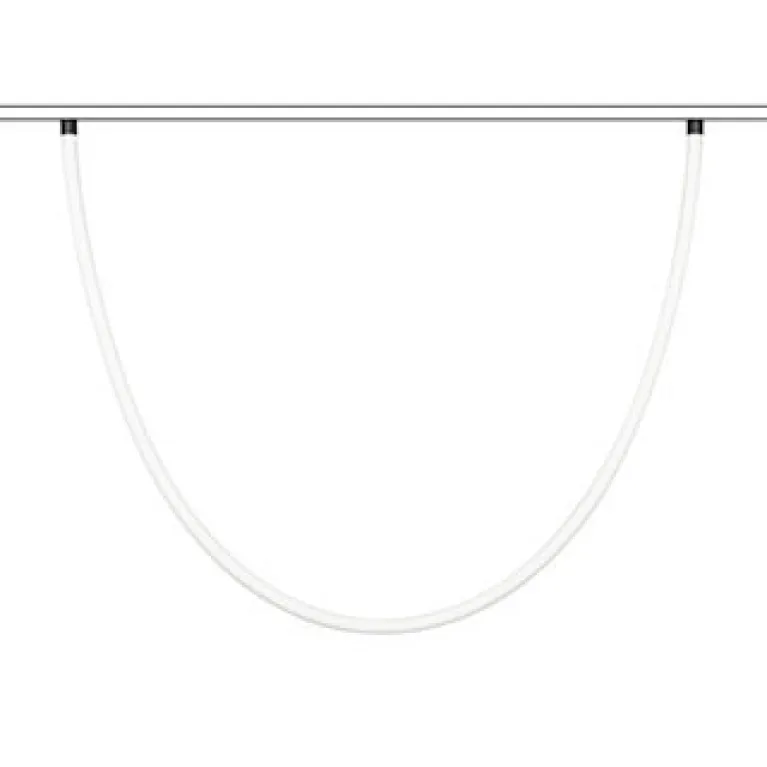 Трековый магнитный светильник Arlight MAG-ORIENT-TUBE-ELASTIC-2620-R30-L2500-35W Day4000 (BK, 360 de