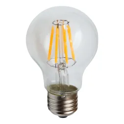 Лампа светодиодная Kink Light E27 6W 2700K прозрачная 098675
