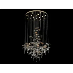 Подвесная люстра Newport 8220/80 С gold polished М0071211