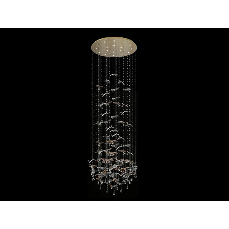 Подвесная люстра Newport 8220/300 С gold polished М0071219