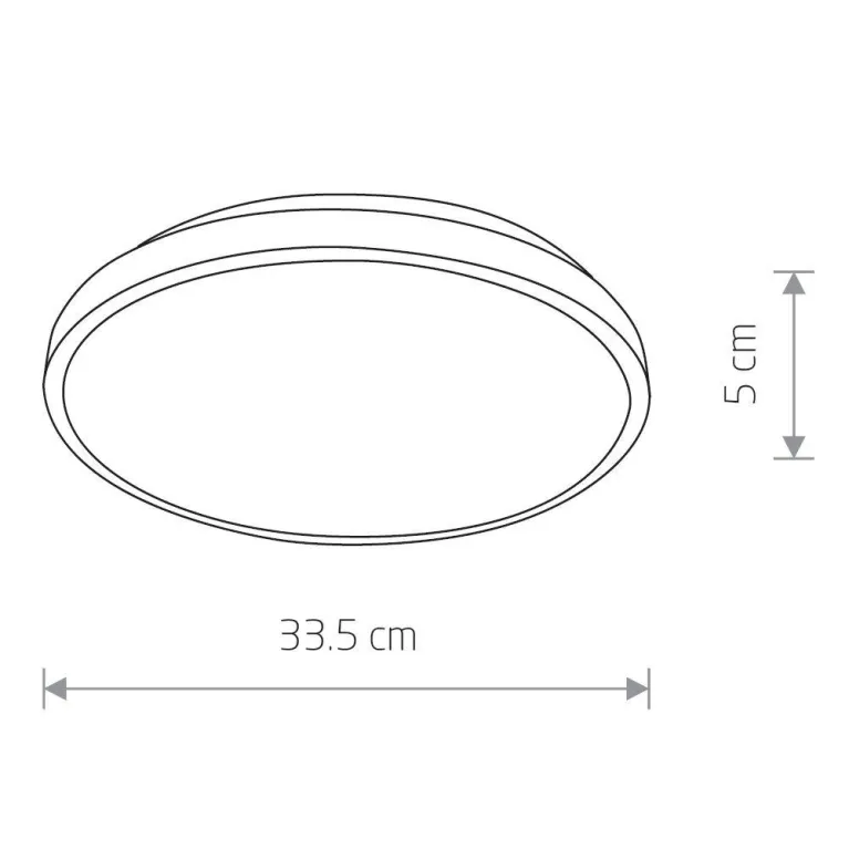 Потолочный светодиодный светильник Nowodvorski Agnes Round Led 8186