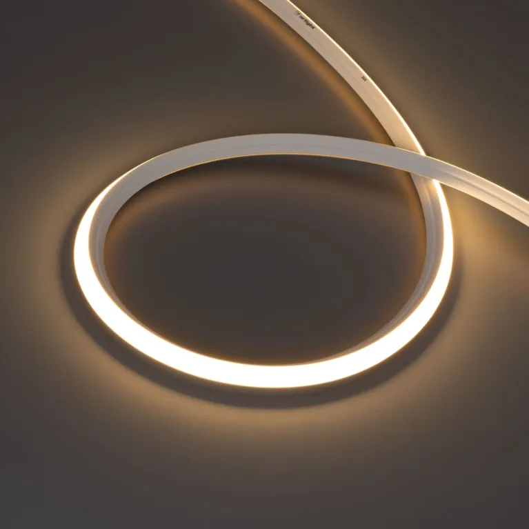 Светодиодная лента герметичная Arlight MOONLIGHT-3D-X544-10x10mm 24V Warm3000 (8 W/m, IP67) 055190