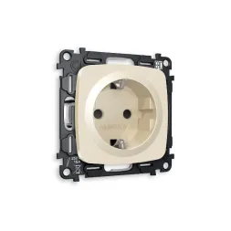Комплект механизма розетки с/з со шторками Ambrella Volt Omega MO307010
