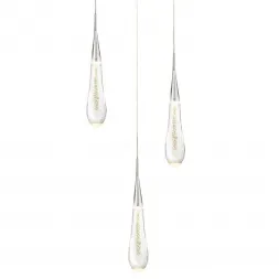 Подвесной светодиодный светильник Kink Light Гутта 07861-3AS,02