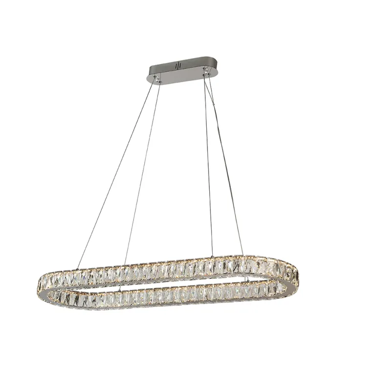 Подвесная люстра Newport 8580/90 C oval chrome М0071380