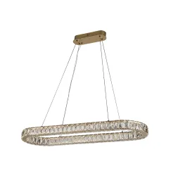 Подвесная люстра Newport 8580/90 C oval gold М0071381