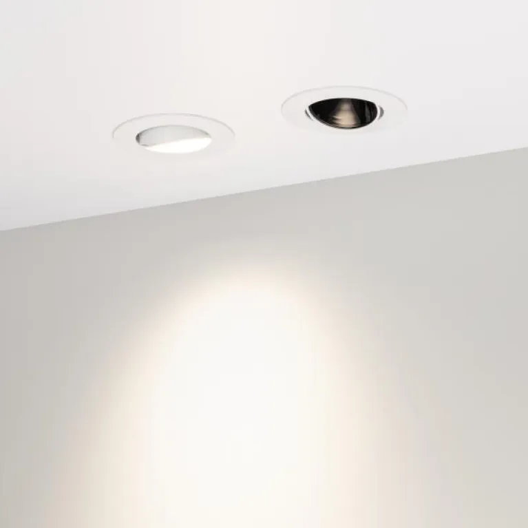 Встраиваемый светодиодный светильник Arlight MS-Forecast-Built-Turn-R102-12W Warm3000 035449