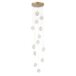 Каскадная люстра Arte Lamp Faberge A2451SP-75PB