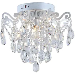 Потолочная люстра Reluce 04033-0.3-04 WH+SILVER PN