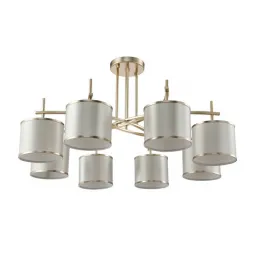 Люстра на штанге Crystal Lux SERGIO PL8 GOLD