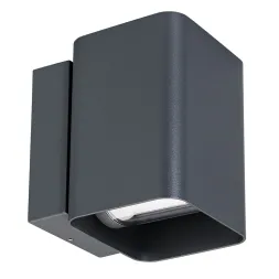 Уличный настенный светильник Arlight LGD-WALL-VARIO-S104x129-2x6W Day4000 (GR, 1-80 deg) 029794 Уличный настенный светильник Arlight LGD-WALL-VARIO-S104x129-2x6W Day4000 (GR, 1-80 deg) 029794