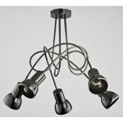 Потолочная люстра Alfa Tango Black Chrome 24675