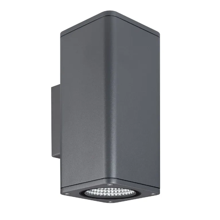 Уличный настенный светильник Arlight LGD-EVO-WALL-TWIN-S100x100-2x12W Warm3000 (GR, 44 deg, 230V) 04