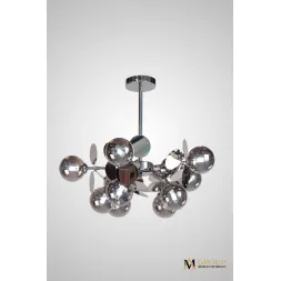 Люстра на штанге AM Group AM396 SP10 CHROM