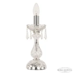 Настольная лампа Bohemia Ivele Crystal 104L/1-27 Ni