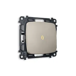 Комплект механизма 1-кл выключателя с подсветкой Ambrella Volt Omega MO362010