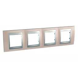 Рамка 4-постовая Schneider Electric Unica Top MGU66.008.096