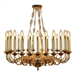 Подвесная люстра iLamp Louvre MD8551-30 GD