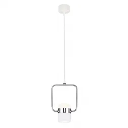 Подвесной светодиодный светильник Elektrostandard 50165/1 LED хром/белый 4690389141232