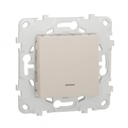 Выключатель одноклавишный Schneider Electric Unica New NU520144N