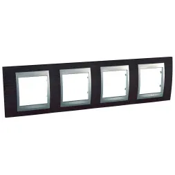 Рамка 4-постовая Schneider Electric Unica Top MGU66.008.0M3