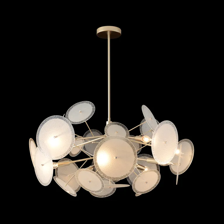 Люстра на штанге Crystal Lux DANDELION SP10 GOLD