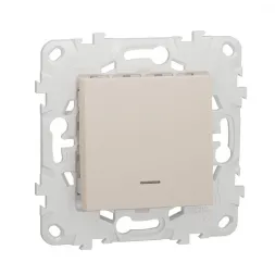 Выключатель одноклавишный Schneider Electric Unica New NU520644N