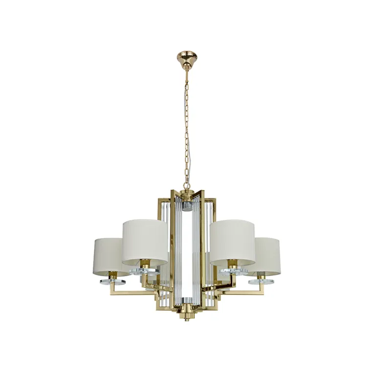 Подвесная люстра Newport 35406+1/C gold без абажуров М0069057