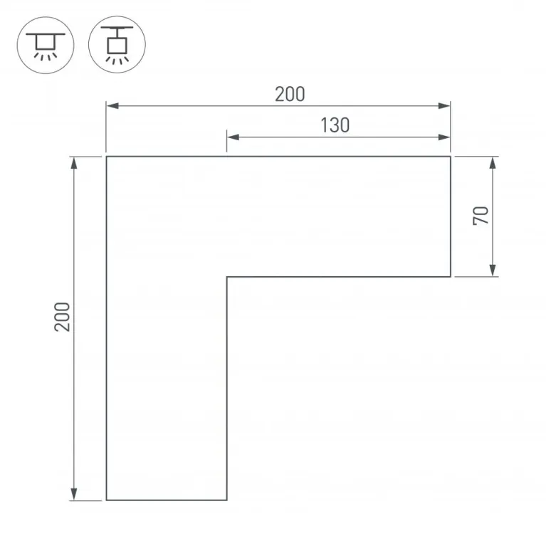 Соединитель профиля Arlight SL-LINE 030139