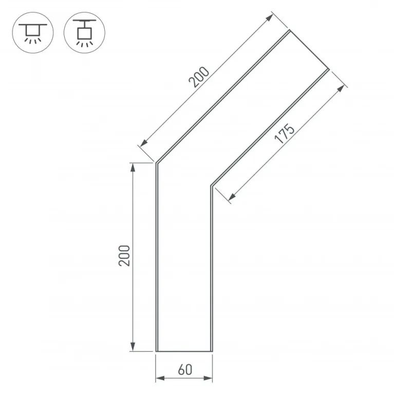 Соединитель профиля Arlight SL-LINE 030138