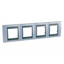 Рамка 4-постовая Schneider Electric Unica Top MGU66.008.298