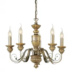 Подвесная люстра Ideal Lux Firenze Sp5 Oro Antico
