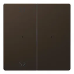 Клавиша двойная Schneider Electric Merten D-Life MTN5226-6052