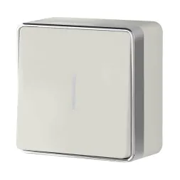 Выключатель одноклавишный с подсветкой Werkel Gallant слоновая кость W5010103 4690389163807