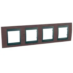 Рамка 4-постовая Schneider Electric Unica Top MGU66.008.2M4