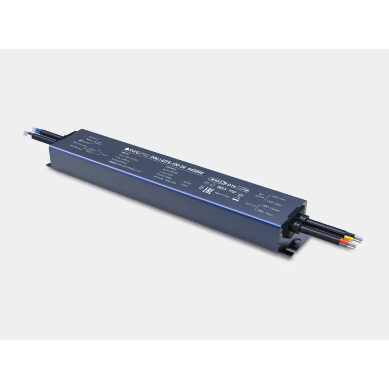 Диммируемый блок питания для лент SWG DALI DT6, 24 В, 100 Вт, IP67, DALI-DT6-100-24 00-00045868
